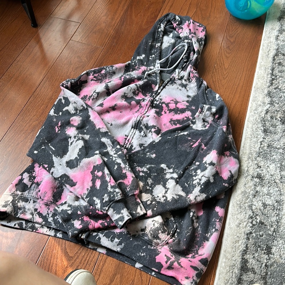 Tie die zipup